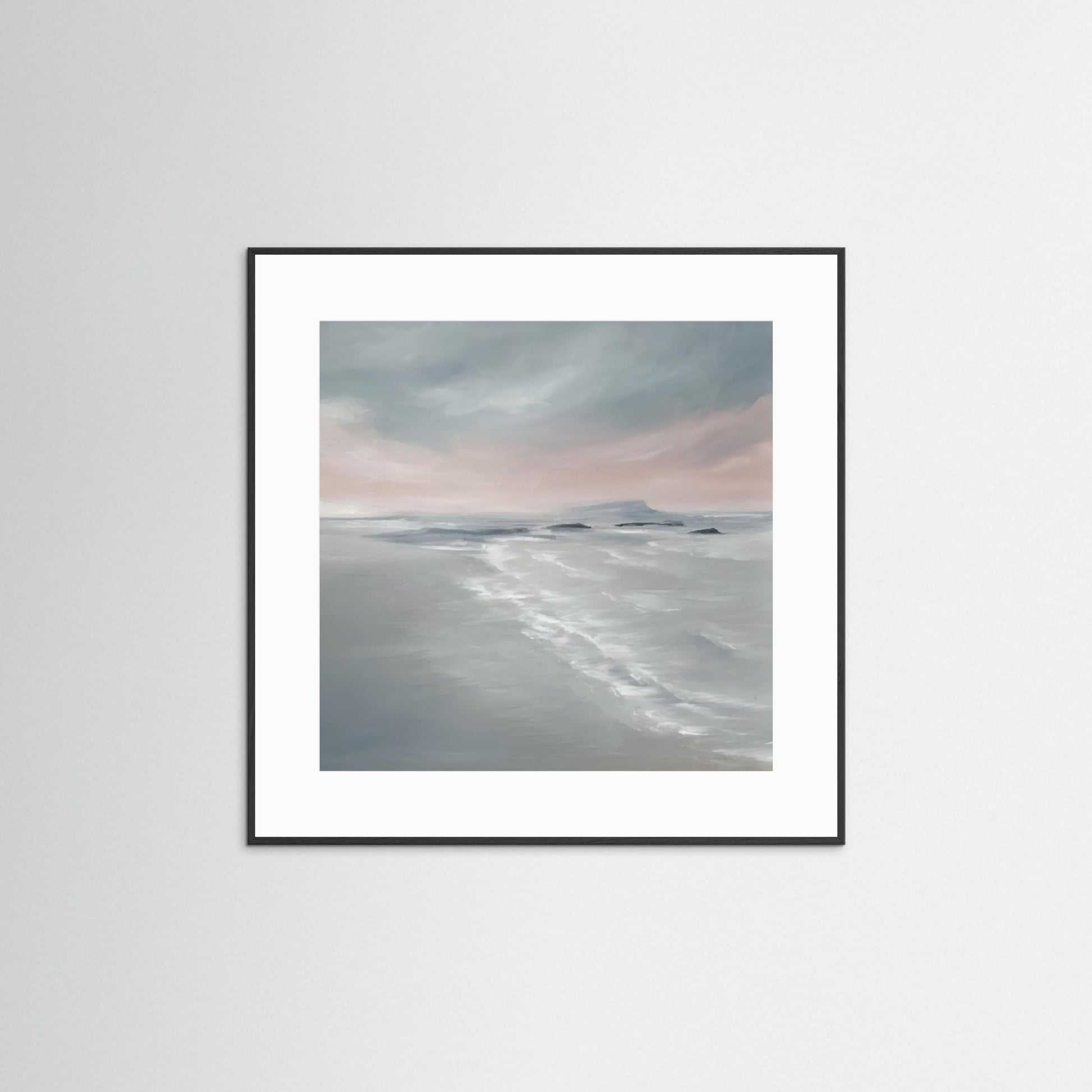 Softly- Abstract Seascape Print on Fine Art Paper
