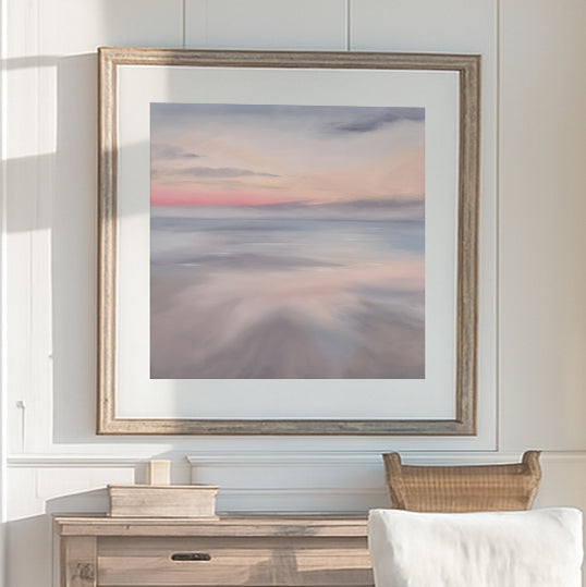 Abundance- Abstract Seascape Fine Art Print on Paper