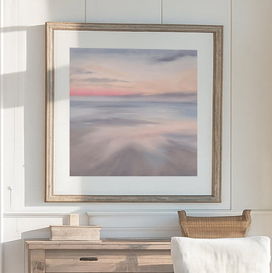 Abundance- Abstract Seascape Fine Art Print on Paper