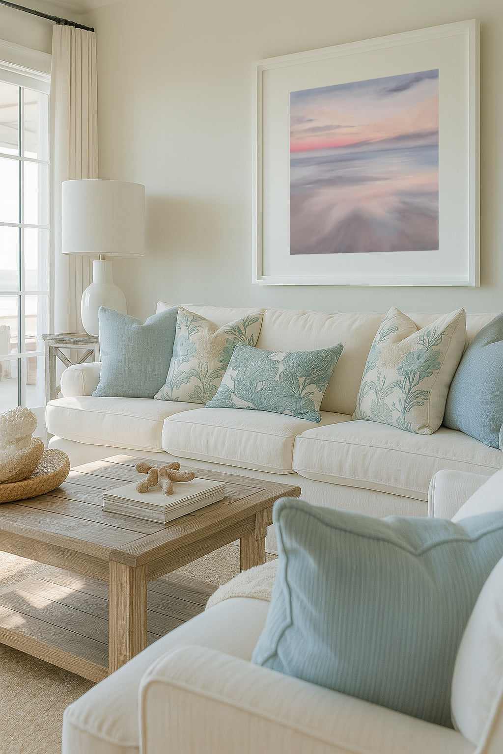 Abundance- Abstract Seascape Fine Art Print on Paper