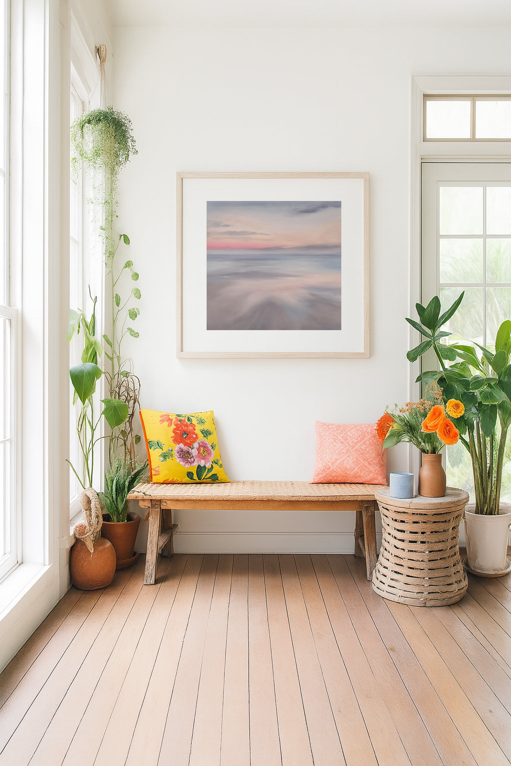 Abundance- Abstract Seascape Fine Art Print on Paper