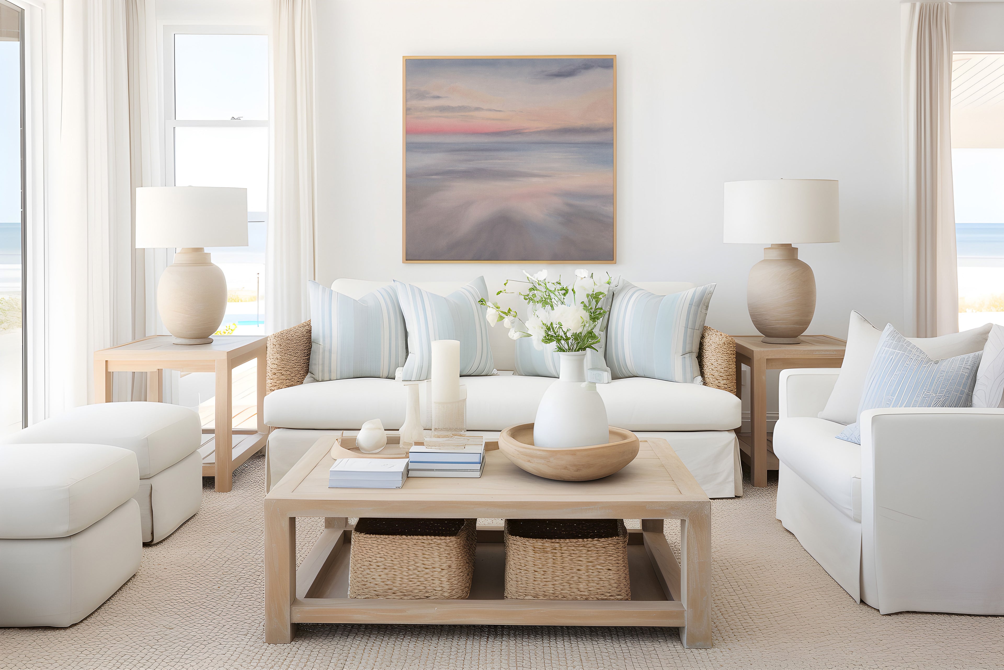 Abundance- Fine Art Abstract Seascape Canvas Print