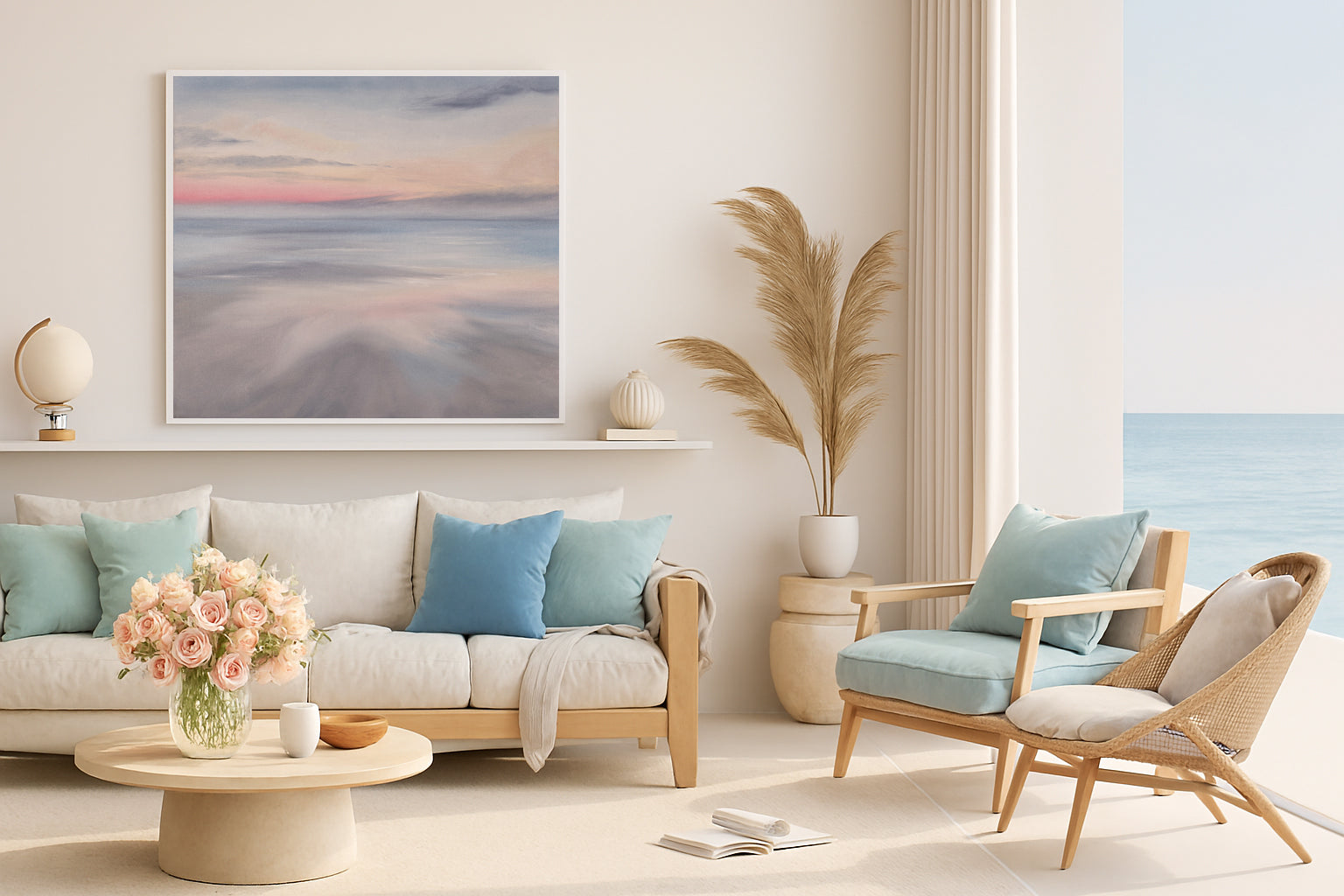Abundance- Fine Art Abstract Seascape Canvas Print