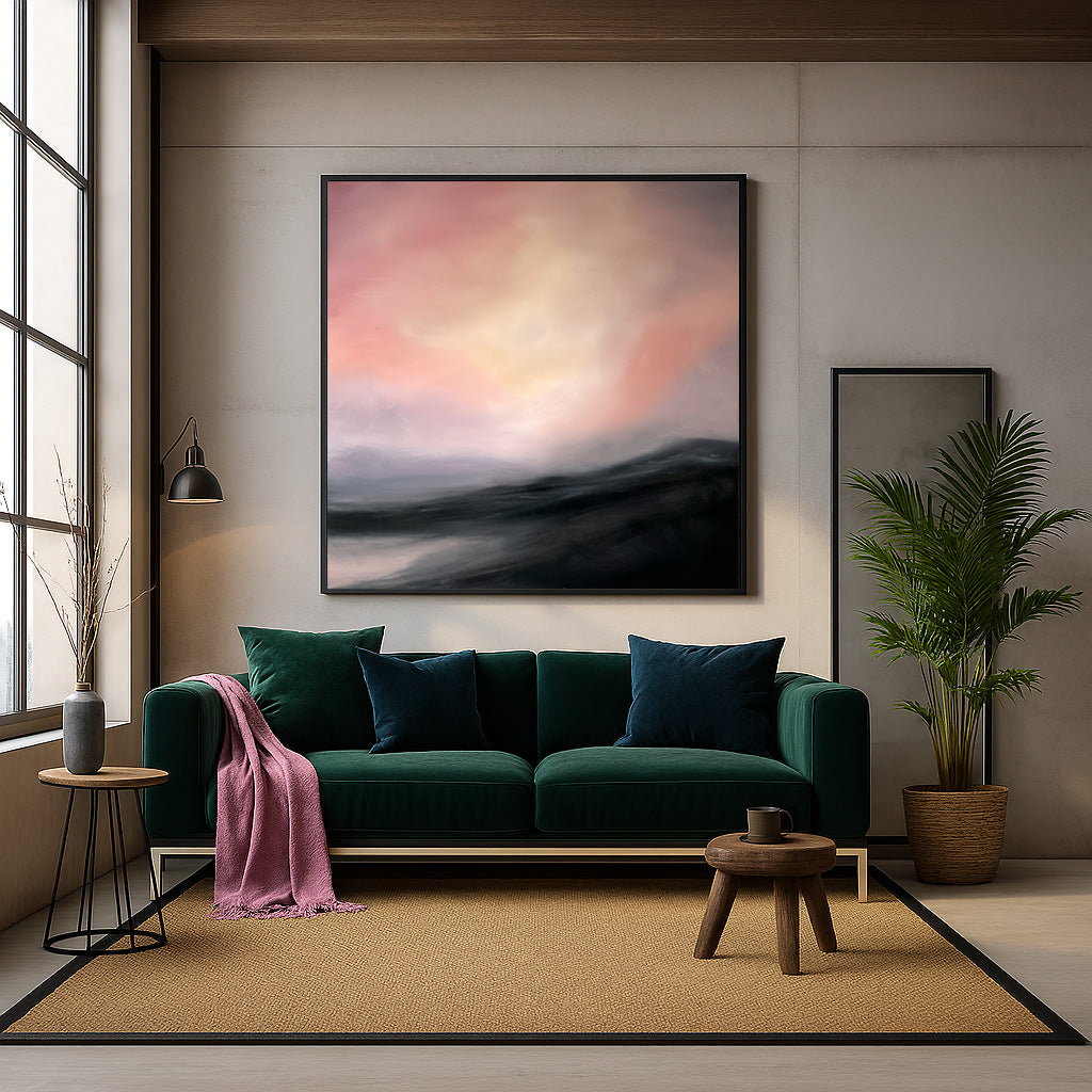 Achill Island- Fine Art Abstract Seascape Canvas Print