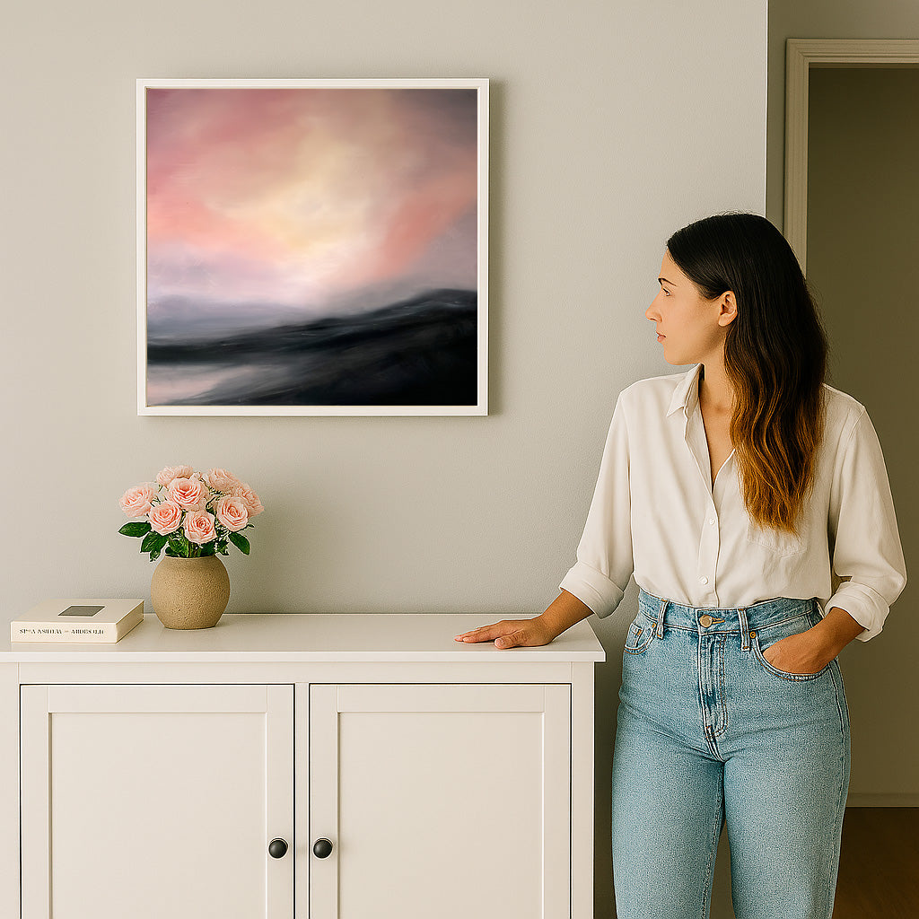 Achill Island- Fine Art Abstract Seascape Canvas Print