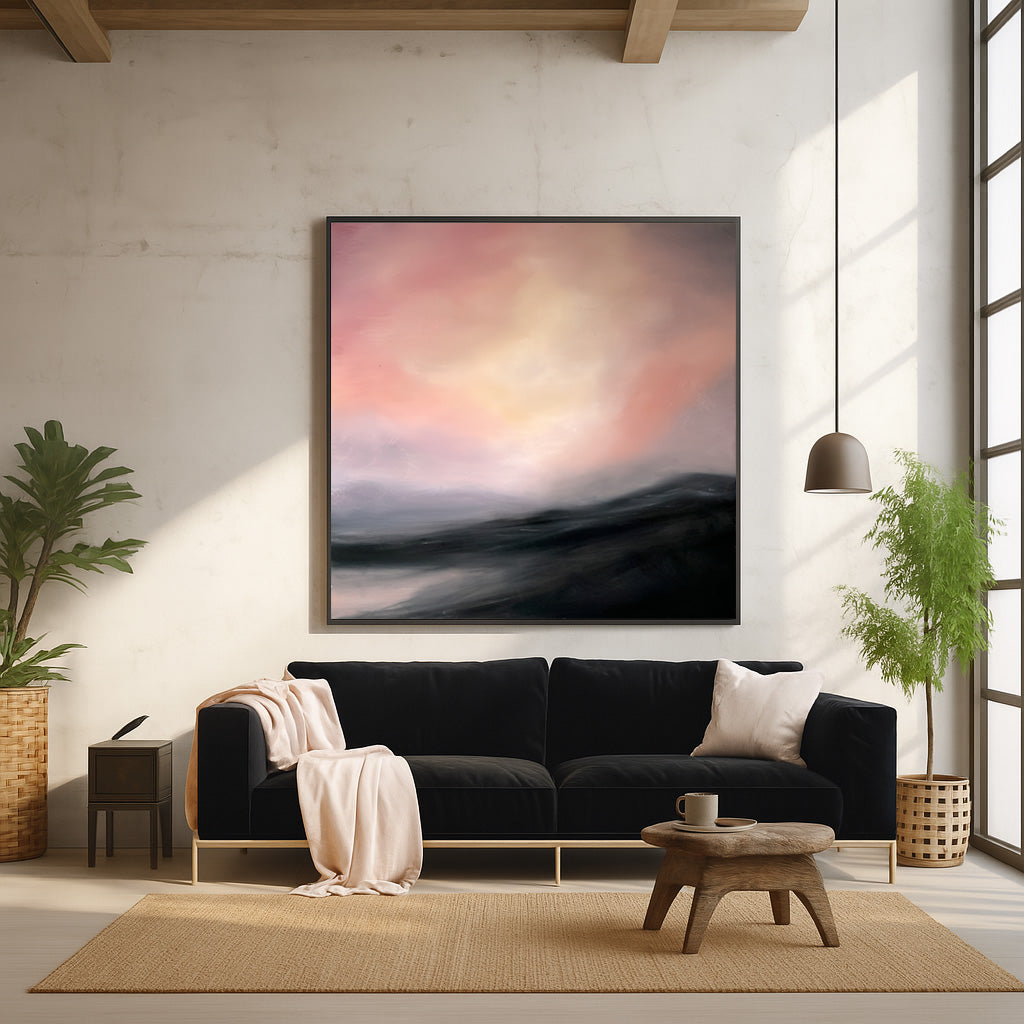 Achill Island- Fine Art Abstract Seascape Canvas Print