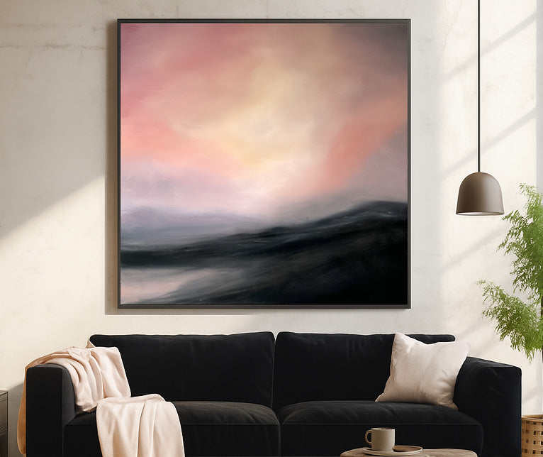 Achill Island- Fine Art Abstract Seascape Canvas Print