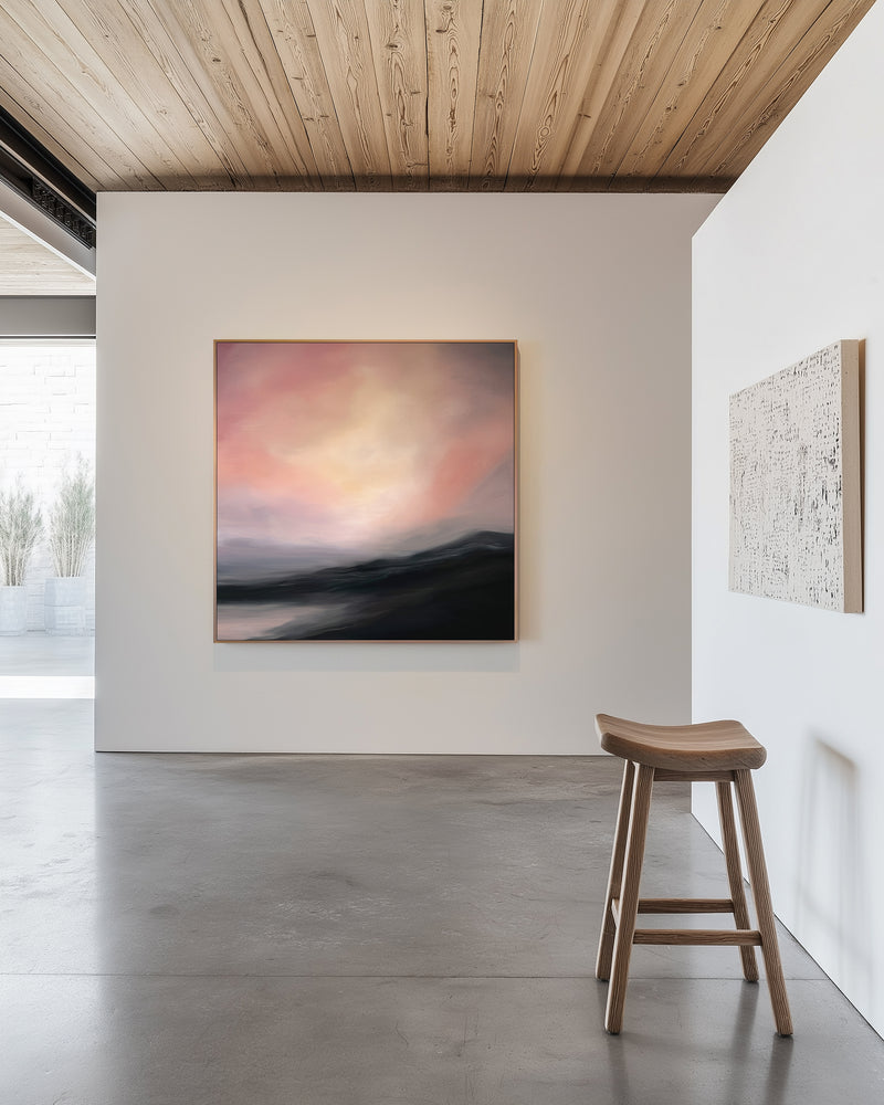 Achill Island, original oil seascape painting by Magda Malak