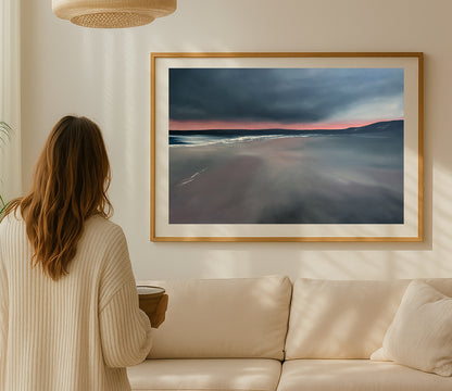 After Hours- Abstract Seascape Fine Art Print on Paper