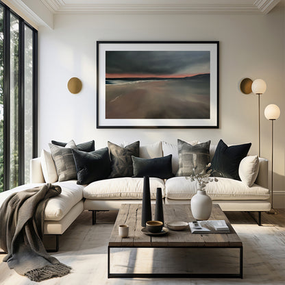 After Hours- Abstract Seascape Fine Art Print on Paper