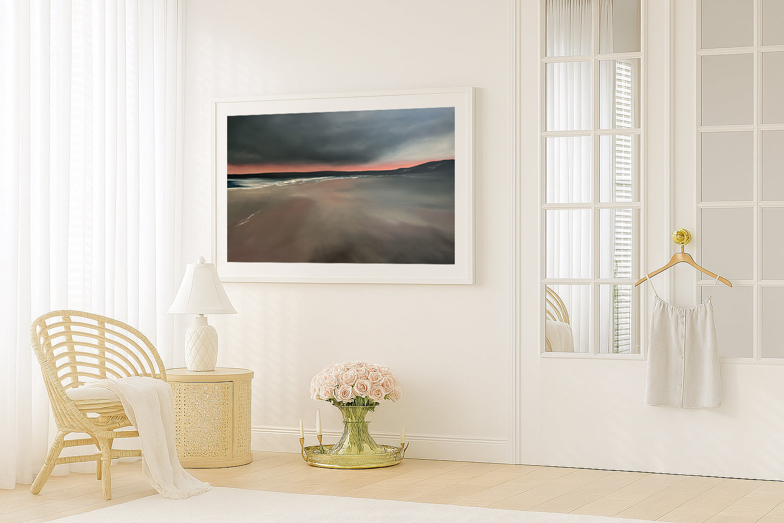After Hours- Abstract Seascape Fine Art Print on Paper