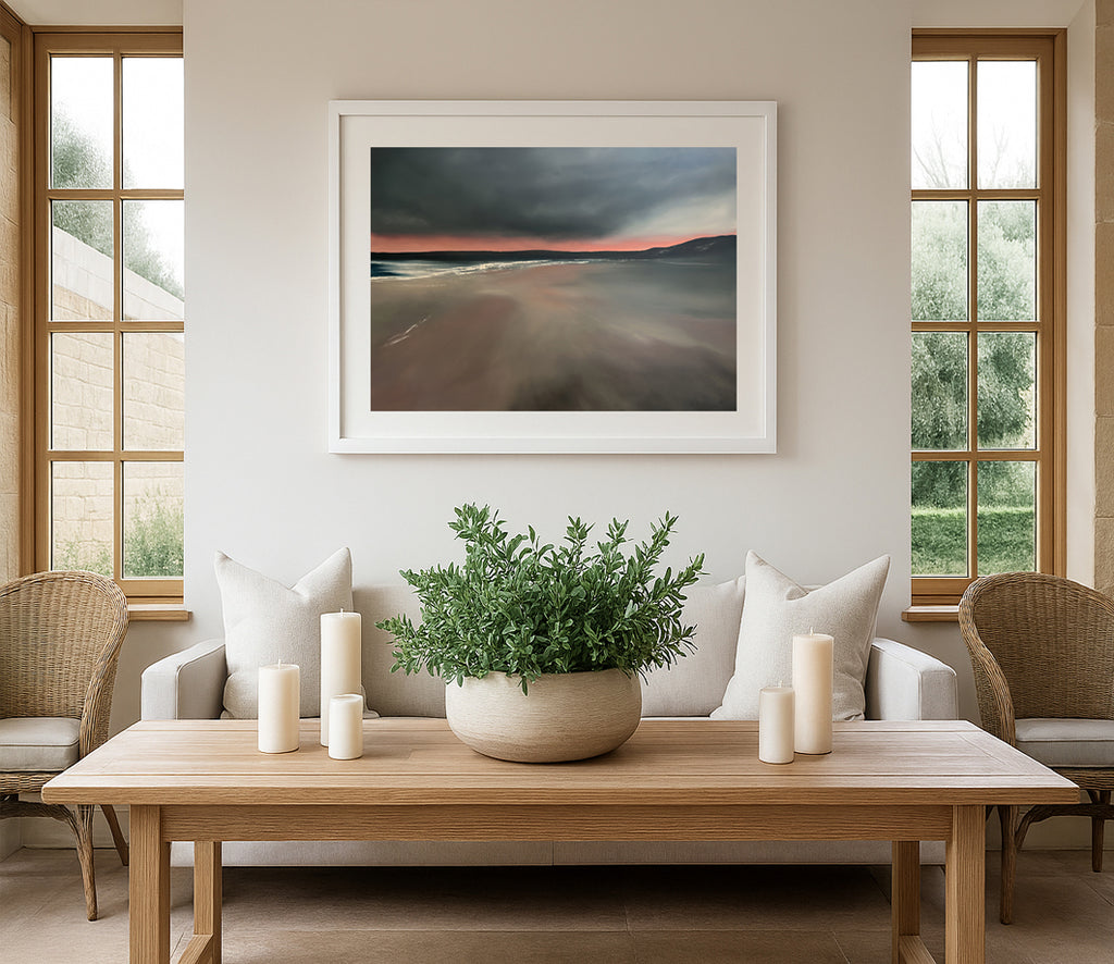 After Hours- Abstract Seascape Fine Art Print on Paper
