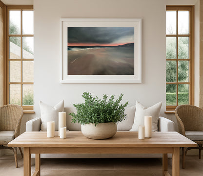 After Hours- Abstract Seascape Fine Art Print on Paper
