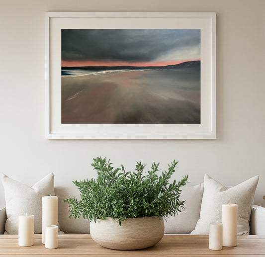After Hours- Abstract Seascape Fine Art Print on Paper