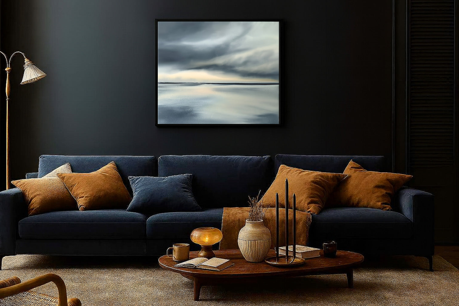 After The Storm- Fine Art Abstract Seascape Canvas Print