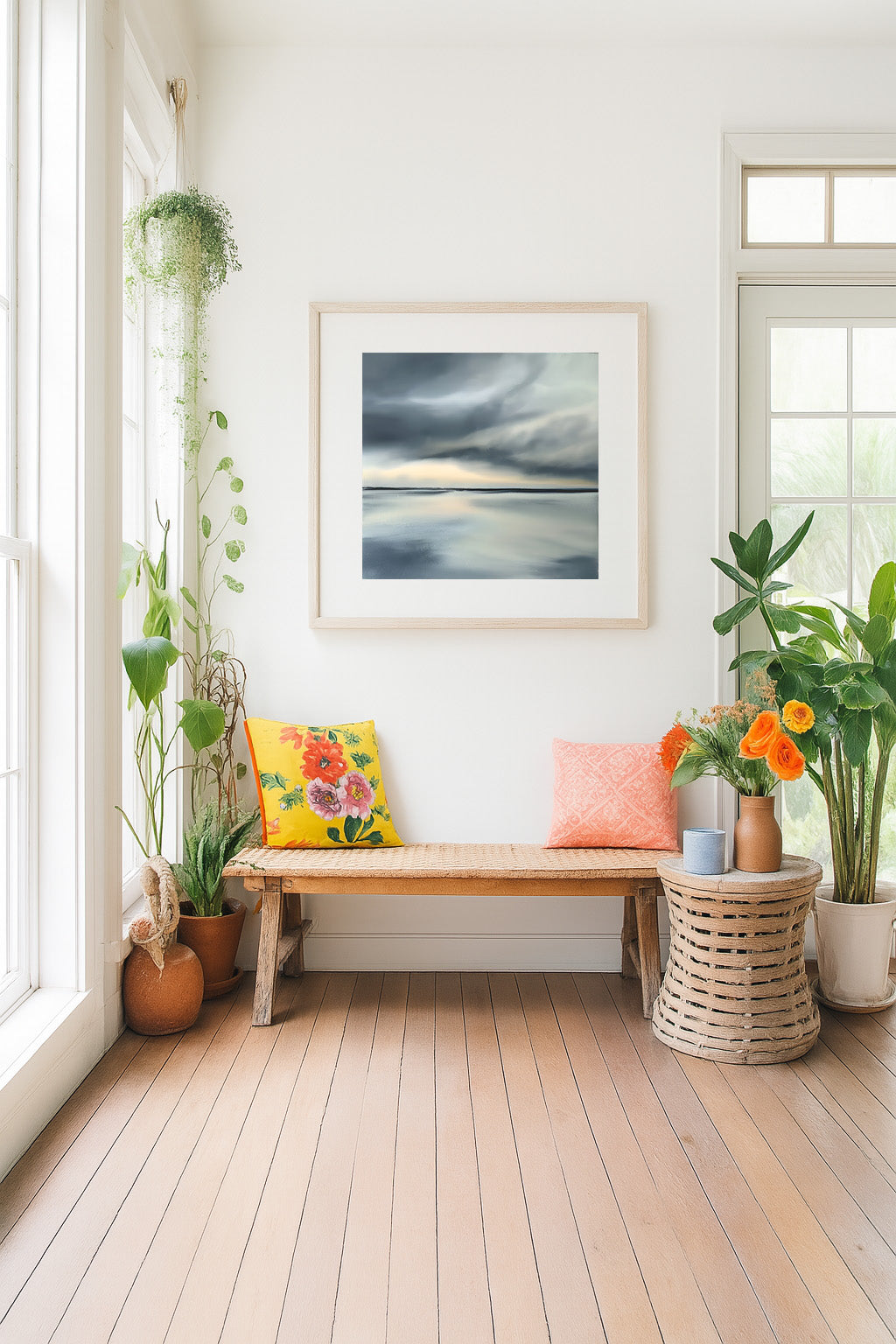 After The Storm- Abstract Seascape Fine Art Print on Paper