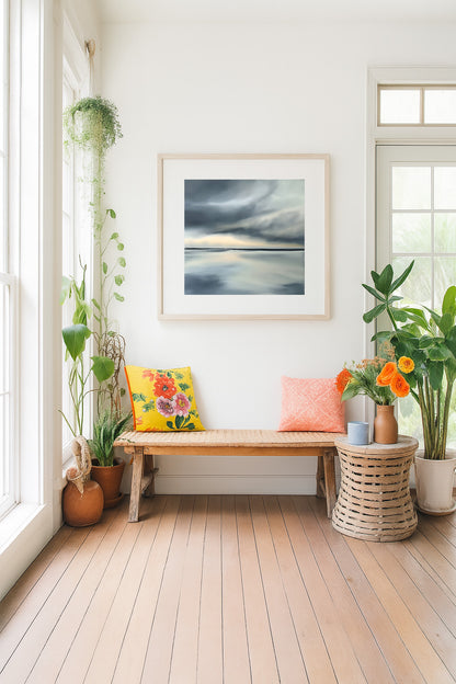After The Storm- Abstract Seascape Fine Art Print on Paper
