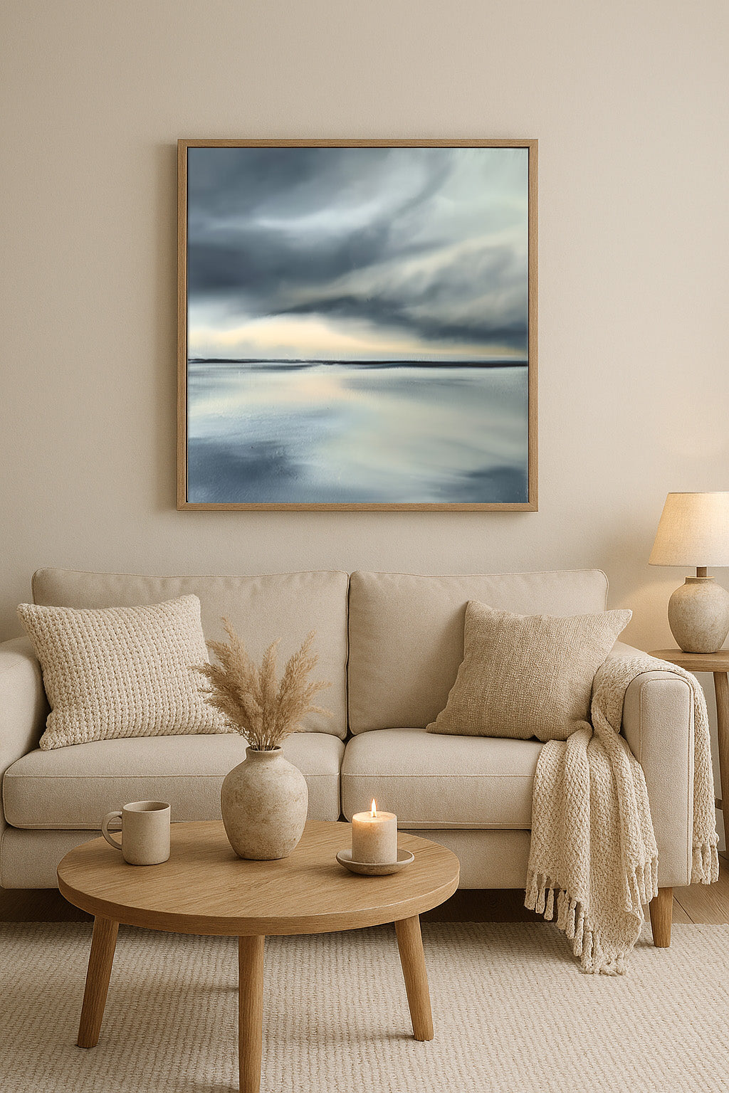 After The Storm- Fine Art Abstract Seascape Canvas Print