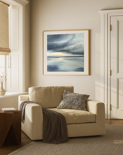 After The Storm- Abstract Seascape Fine Art Print on Paper