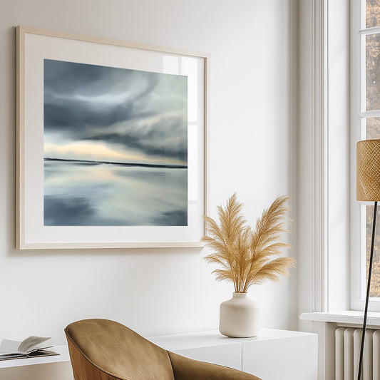 After The Storm- Abstract Seascape Fine Art Print on Paper