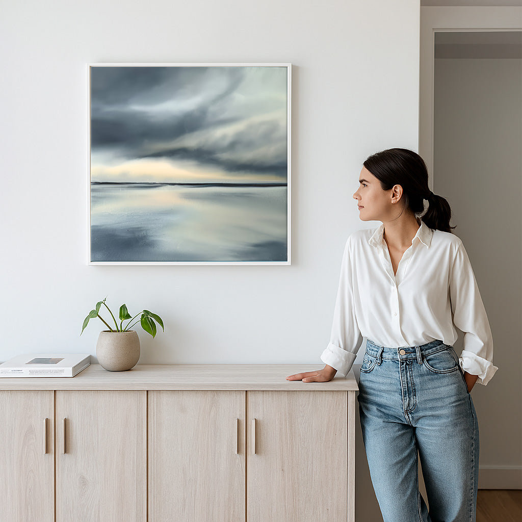 After The Storm- Fine Art Abstract Seascape Canvas Print