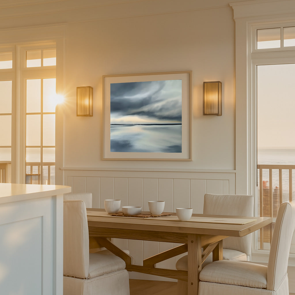 After The Storm- Abstract Seascape Fine Art Print on Paper