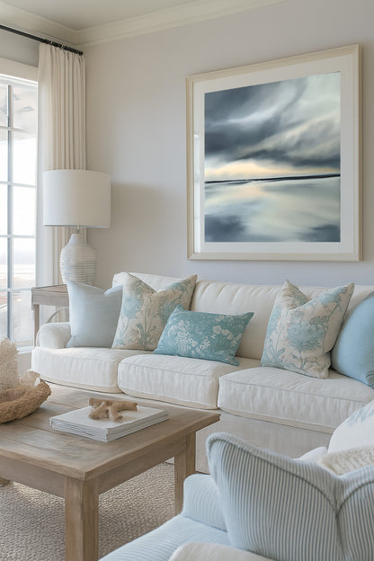 After The Storm- Abstract Seascape Fine Art Print on Paper