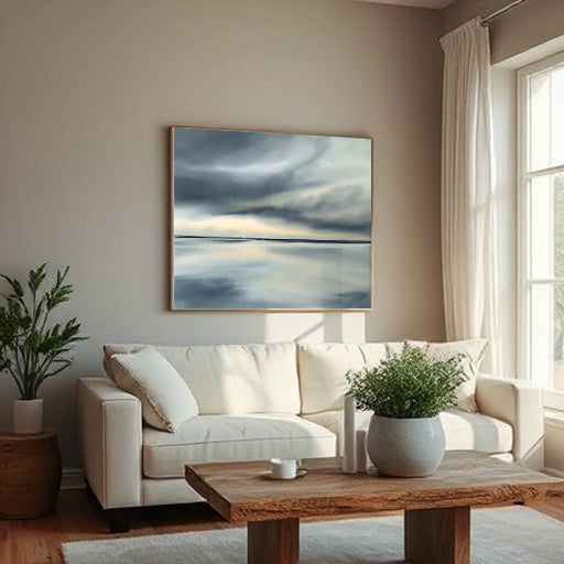 After The Storm- Fine Art Abstract Seascape Canvas Print