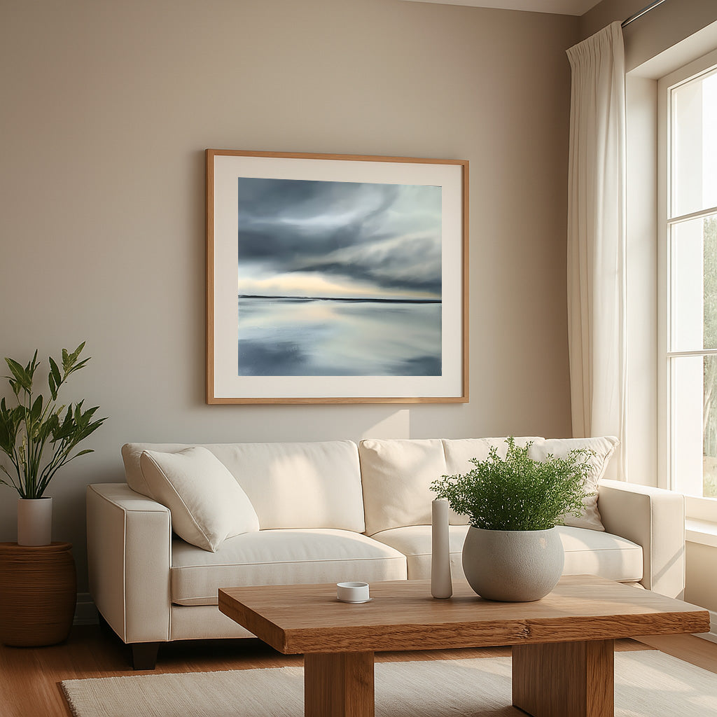 After The Storm- Abstract Seascape Fine Art Print on Paper