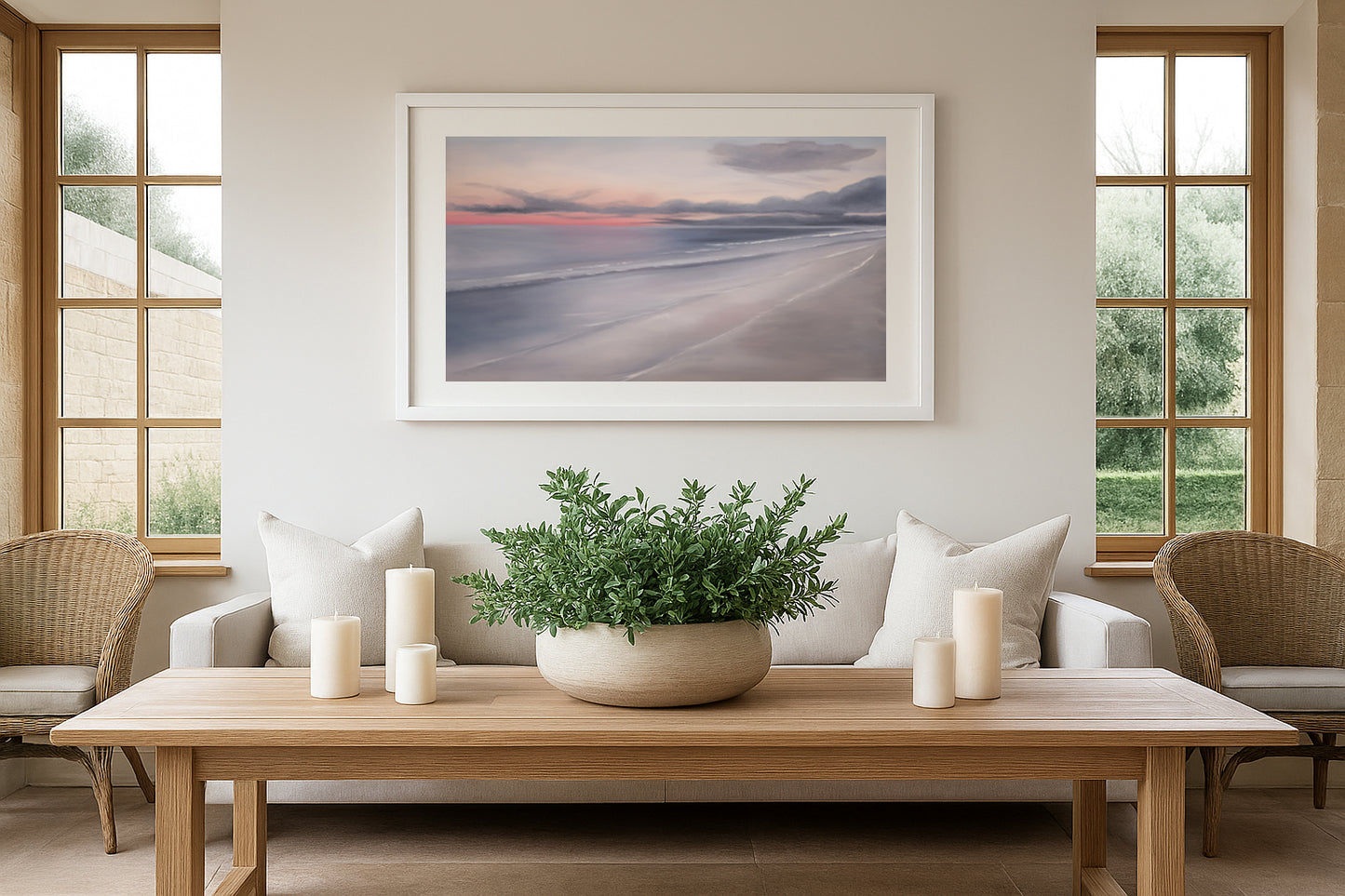 Awakening- Abstract Seascape Fine Art Print on Paper