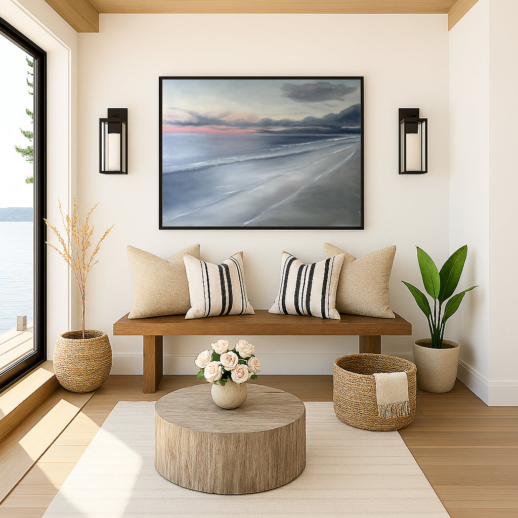 Awakening- Original Atmospheric Realism Seascape Fine Art