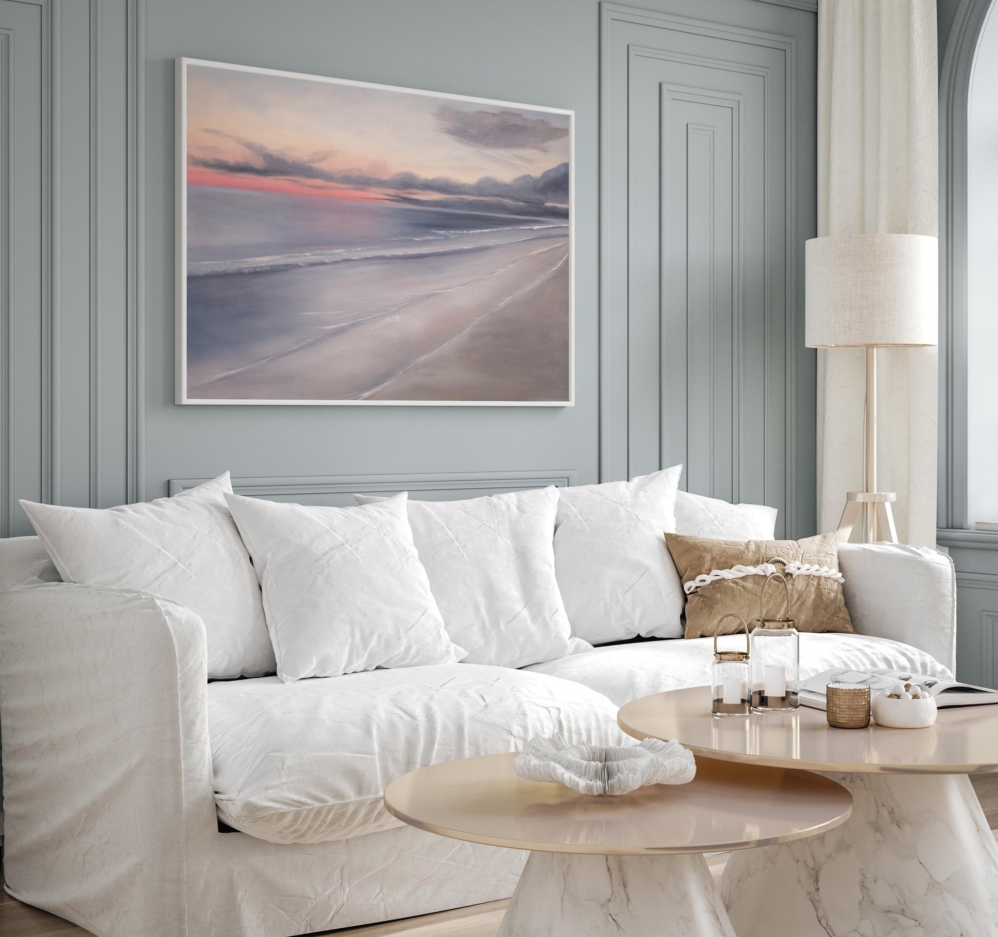 Awakening- Fine Art Canvas Print - Magda Malak Art