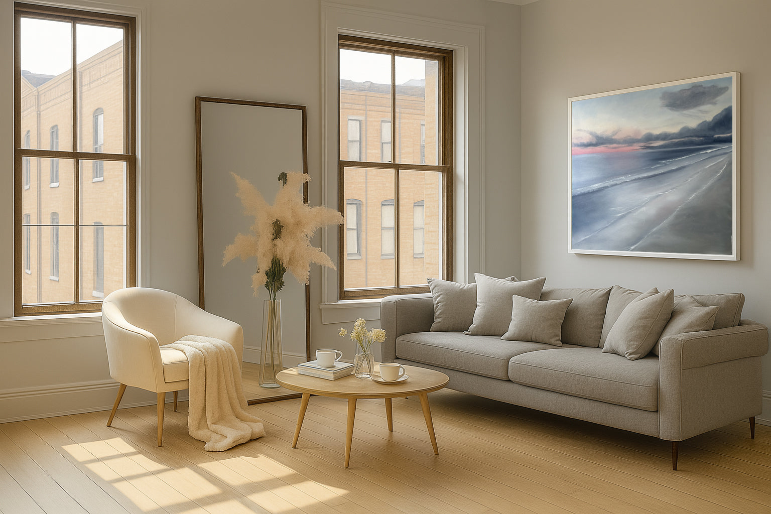 Awakening- Original Atmospheric Realism Seascape Fine Art