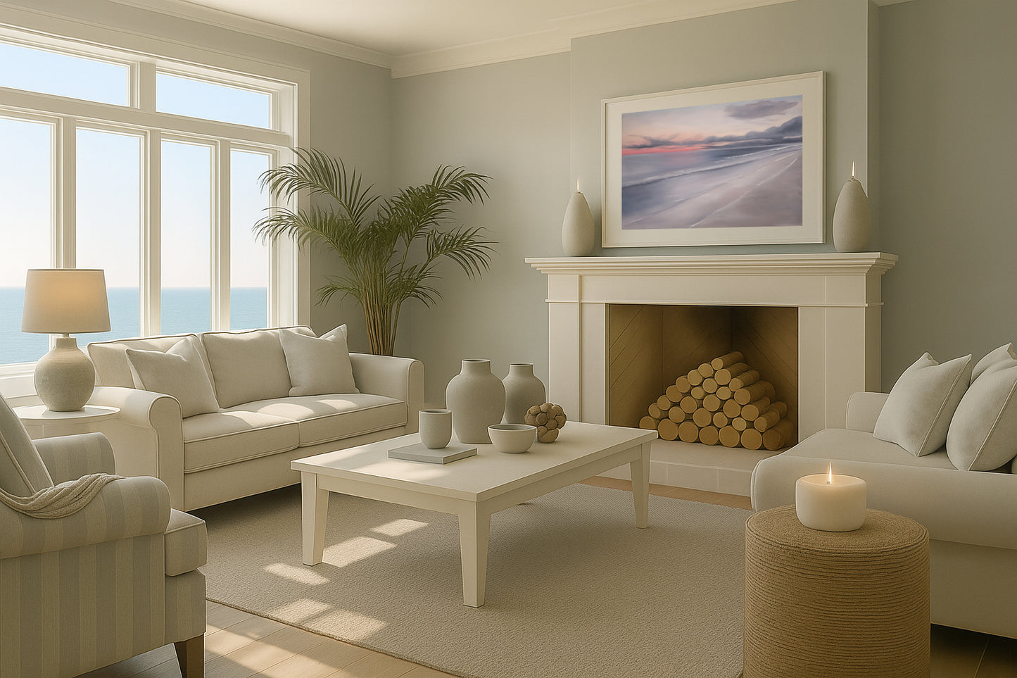 Awakening- Abstract Seascape Fine Art Print on Paper