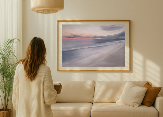 Awakening- Abstract Seascape Fine Art Print on Paper
