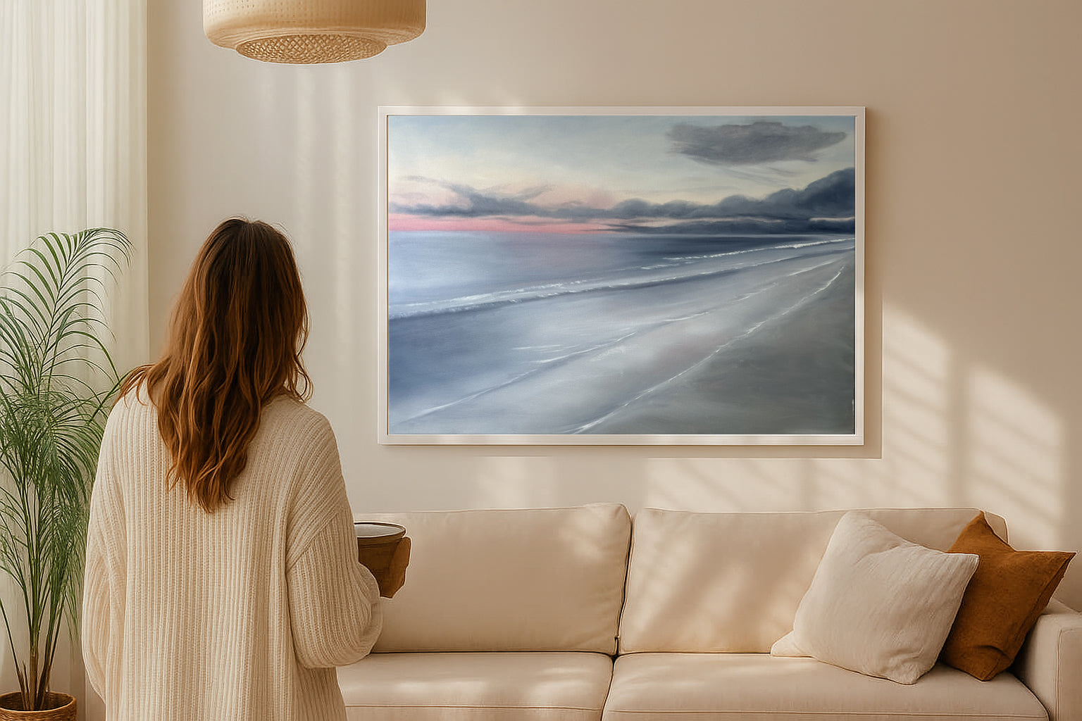 Awakening- Original Atmospheric Realism Seascape Fine Art