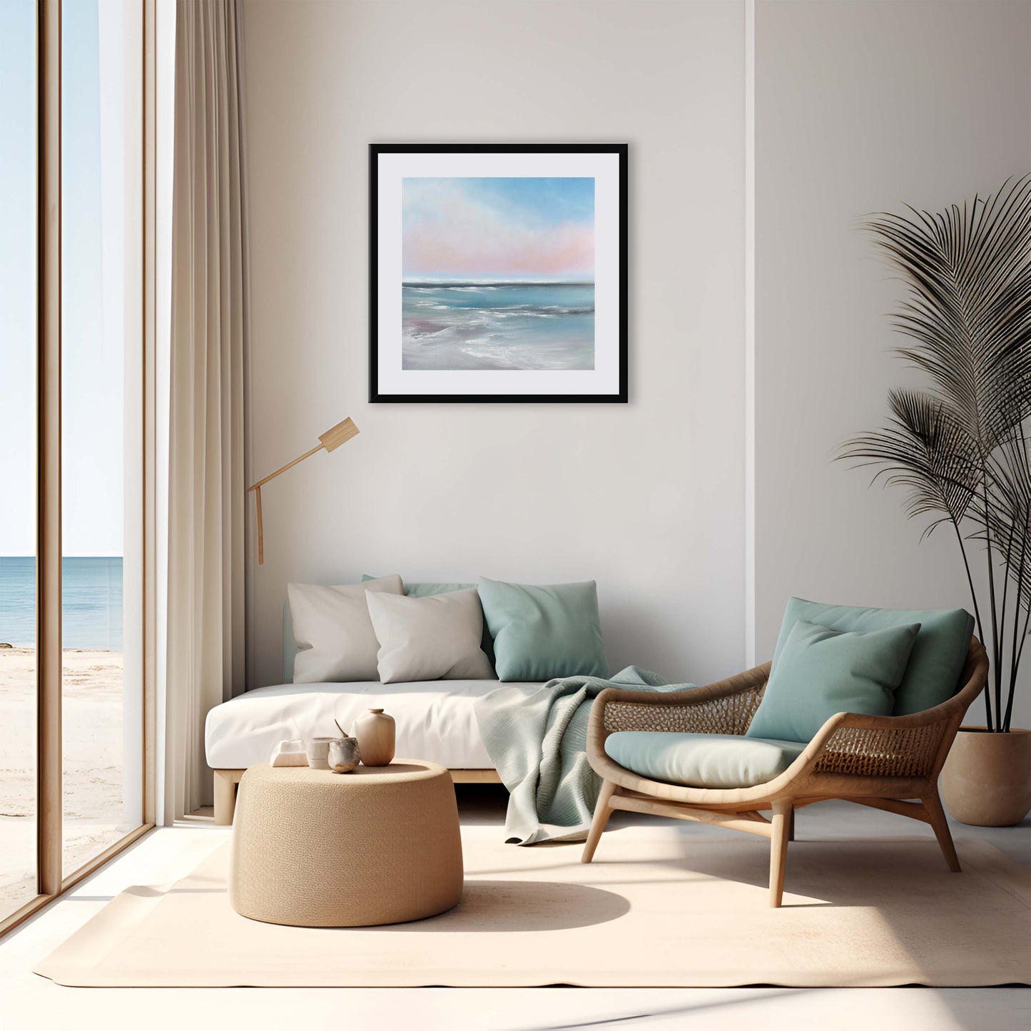 The Calling Seascape Print on Fine Art Paper - Magda Malak Art