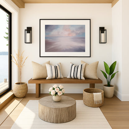 Ethereal Dreams- Abstract Seascape Fine Art Print on Paper