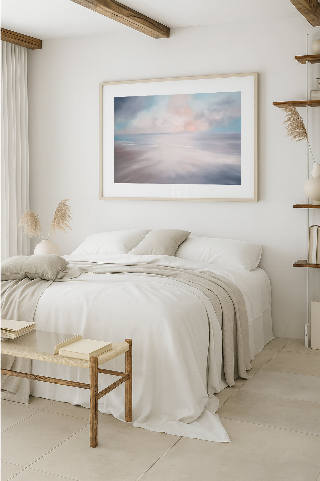 Ethereal Dreams- Abstract Seascape Fine Art Print on Paper