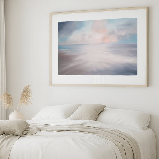 Ethereal Dreams- Abstract Seascape Fine Art Print on Paper