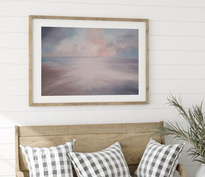 Ethereal Dreams- Abstract Seascape Fine Art Print on Paper