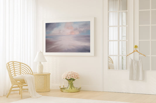 Ethereal Dreams- Abstract Seascape Fine Art Print on Paper