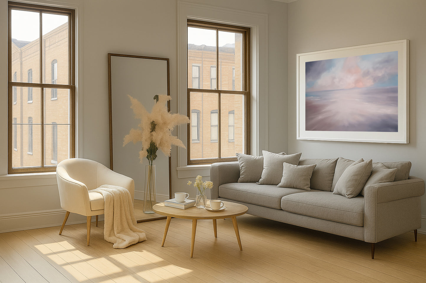 Ethereal Dreams- Abstract Seascape Fine Art Print on Paper