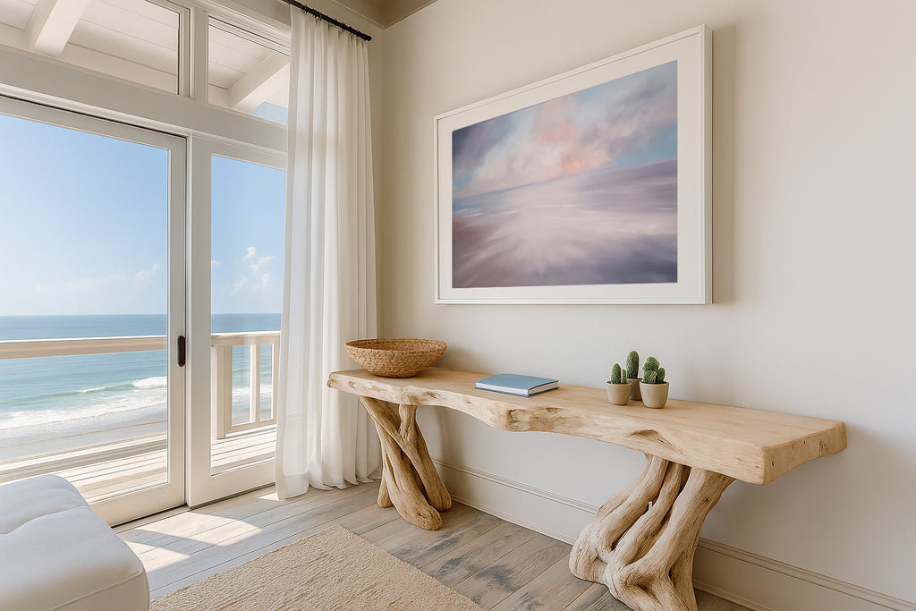 Ethereal Dreams- Abstract Seascape Fine Art Print on Paper