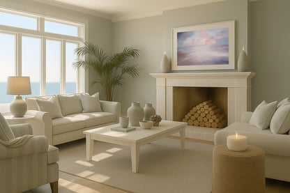 Ethereal Dreams- Abstract Seascape Fine Art Print on Paper