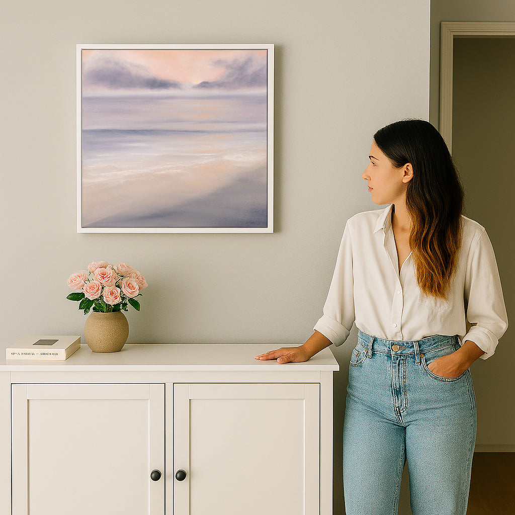 Euphoria- Original Atmospheric Realism Seascape Fine Art