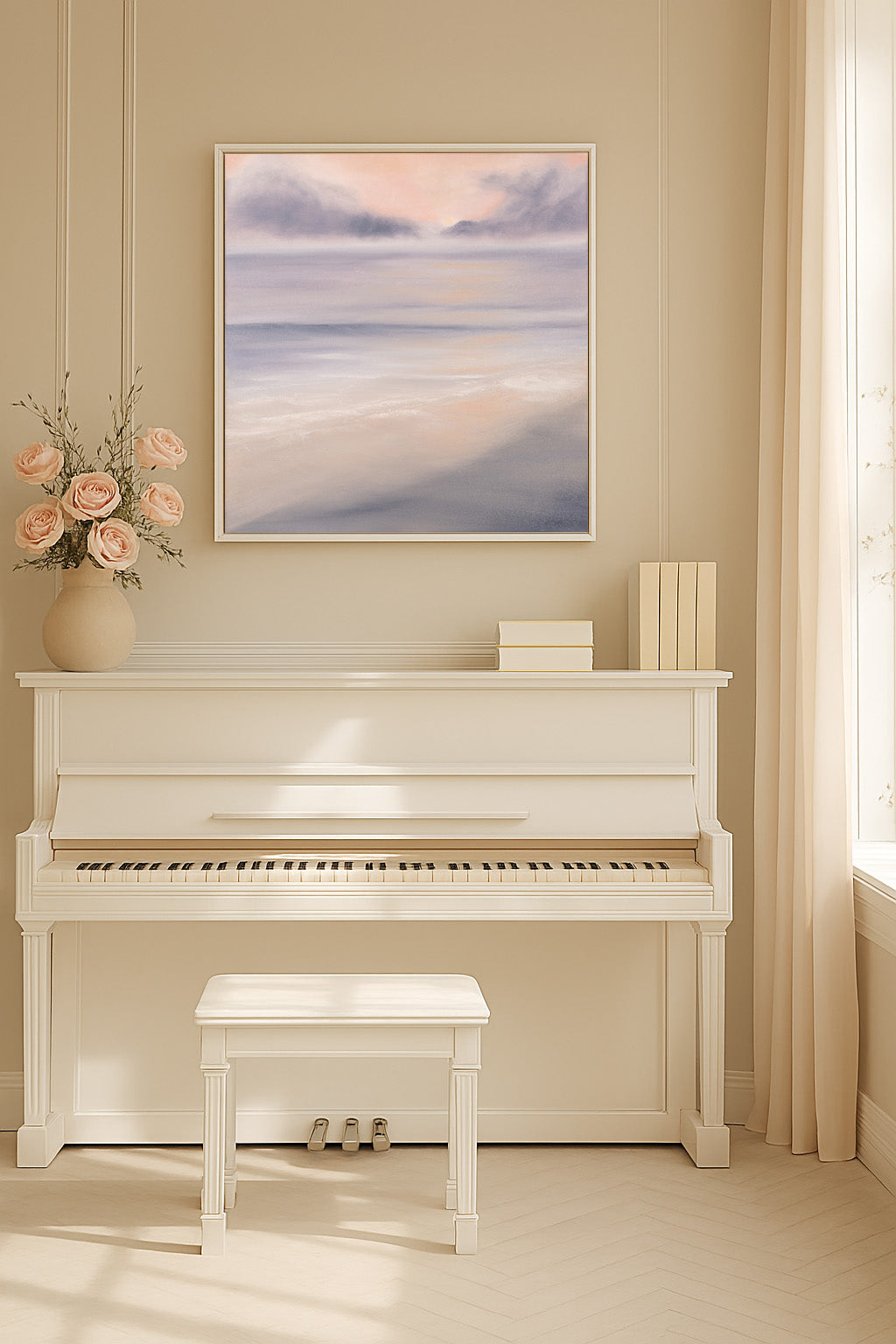 Euphoria- Original Atmospheric Realism Seascape Fine Art