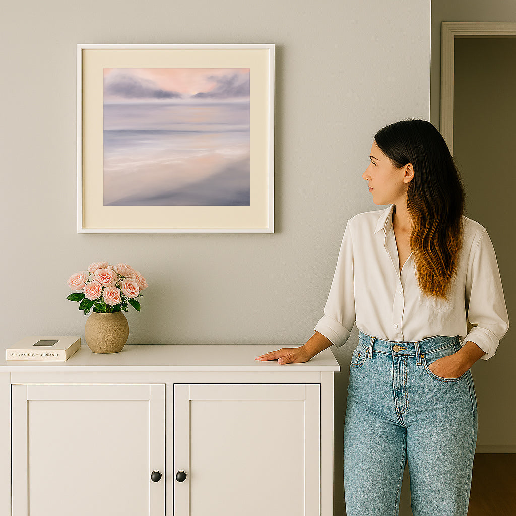 Euphoria- Abstract Seascape Fine Art Print on Paper