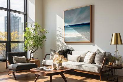 Faith- Abstract Seascape Fine Art Print on Paper