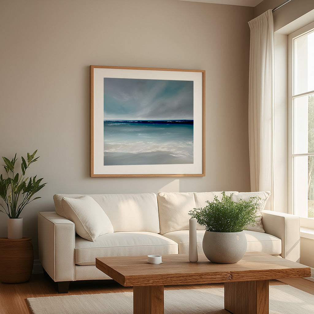 Faith- Abstract Seascape Fine Art Print on Paper
